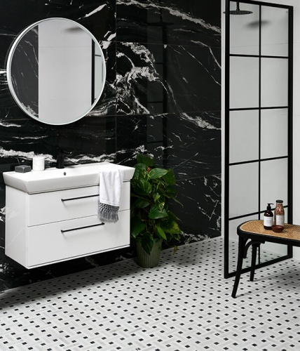 Ca Pietra Marble Luxe Porcelain Noir